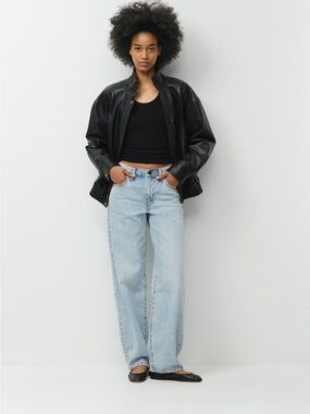 Levi's Baggy Dad Jean in Fan Flare